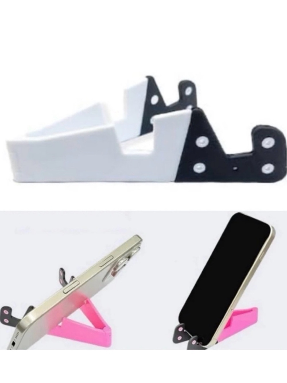 💞 New White & Black Travel Universal Folding Phone Stand